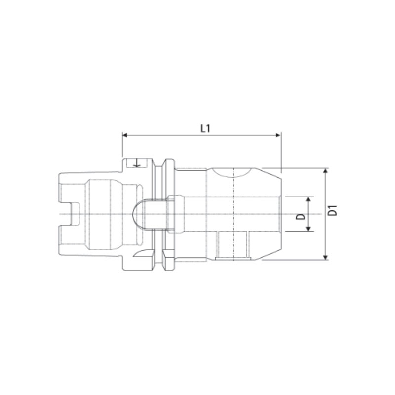 Porta Barra Weldon (HSK) Maxitech Ferramentas de Corte