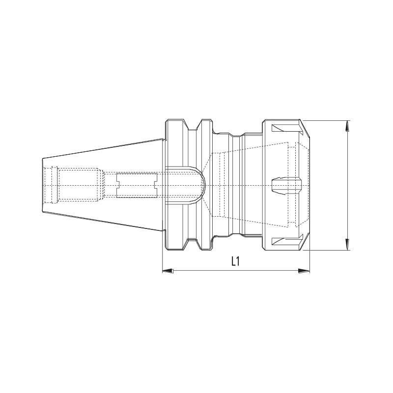 Porta Pinça ER (BT) Maxitech Ferramentas de Corte